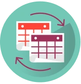 calendar sync icon